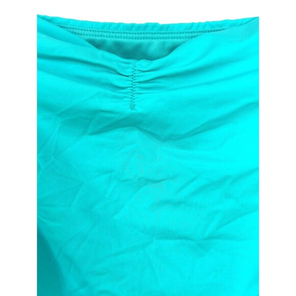 New Bleu Rod Beattie Women Sz 10 Blue Green Ruched Back Swimsuit Bikini Bottoms - Picture 8 of 12